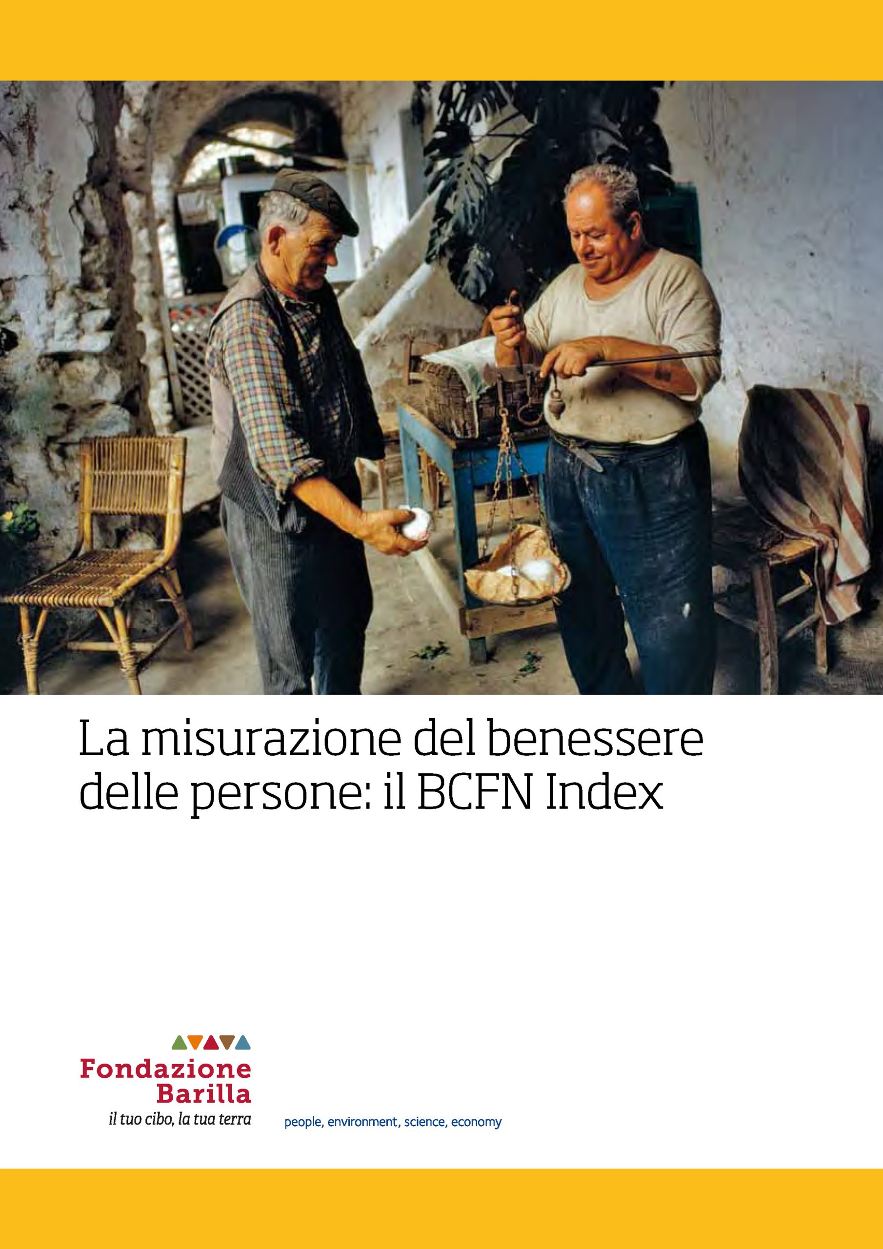 La misurazione del benessere delle persone