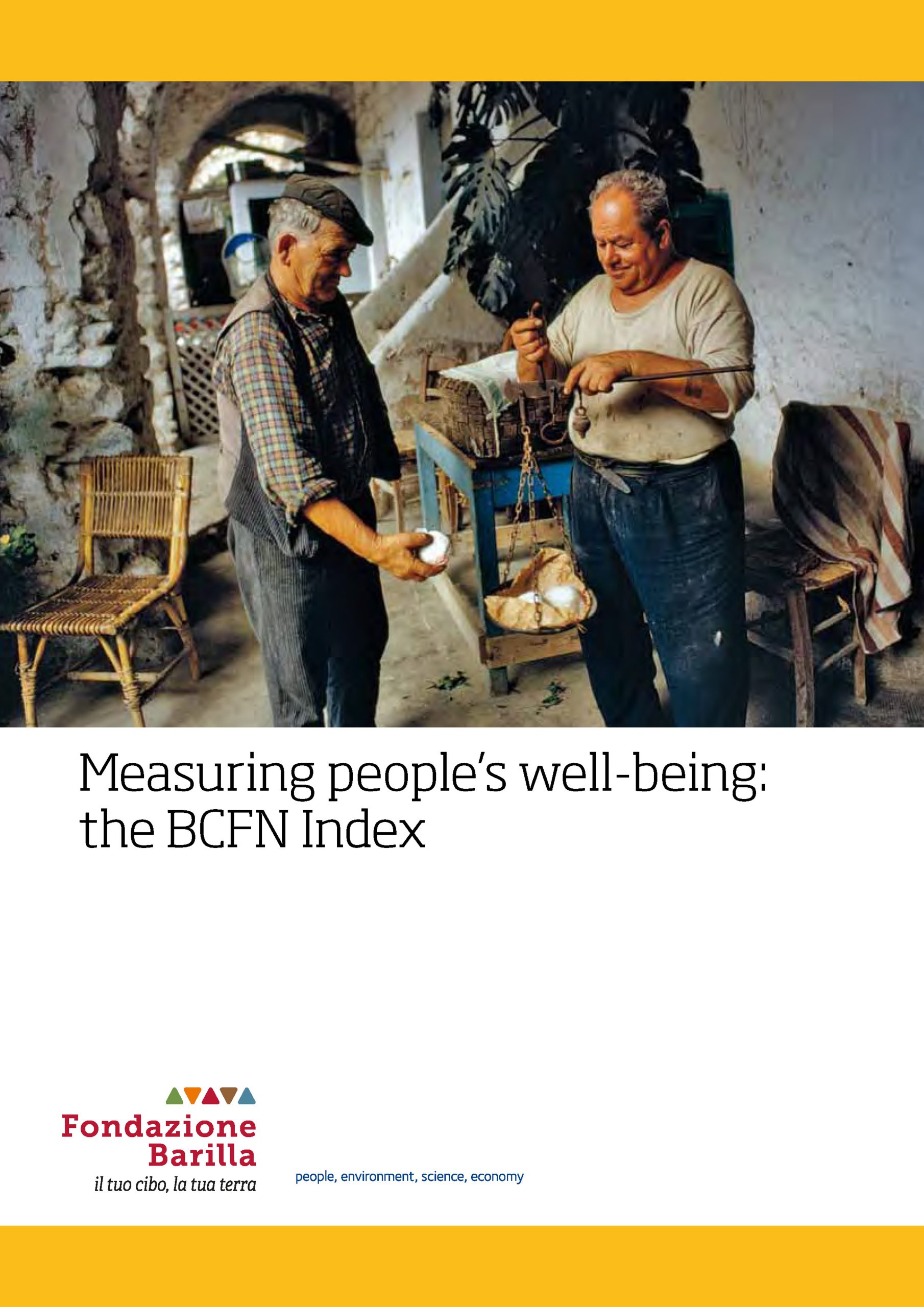 Measuring People’s Well-being
