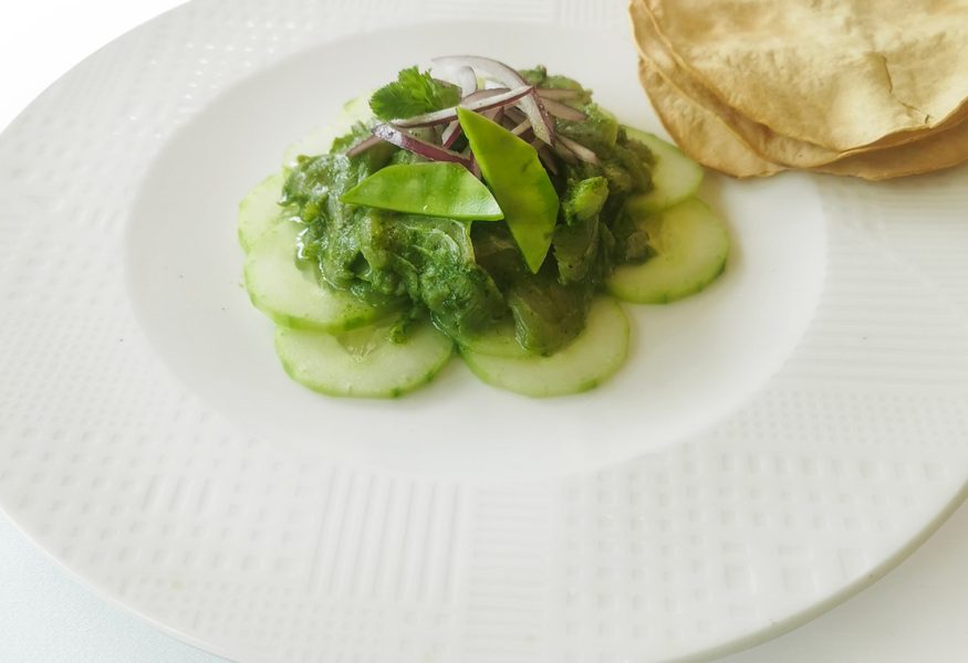 Aguachile con branzino