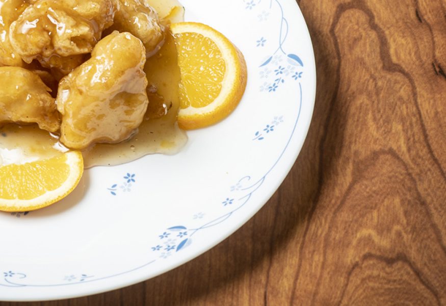 Bocconcini di pollo all’arancia