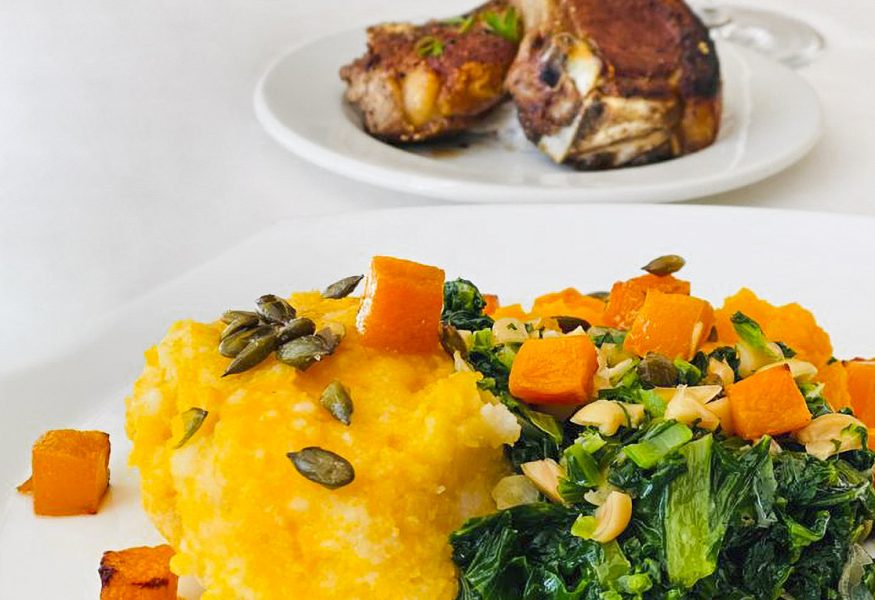 Isijinga zulu – porridge di mais con la zucca