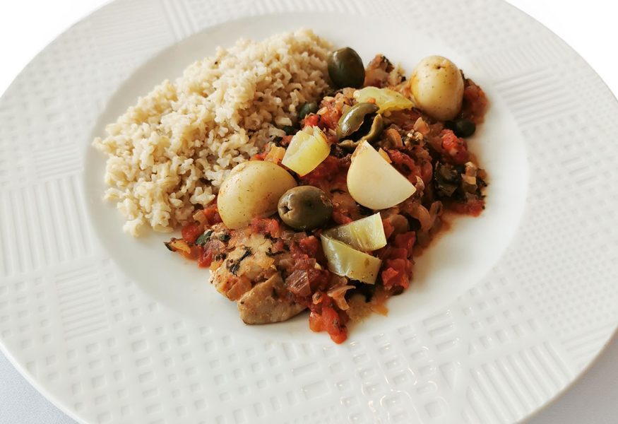 Pesce alla veracruzana