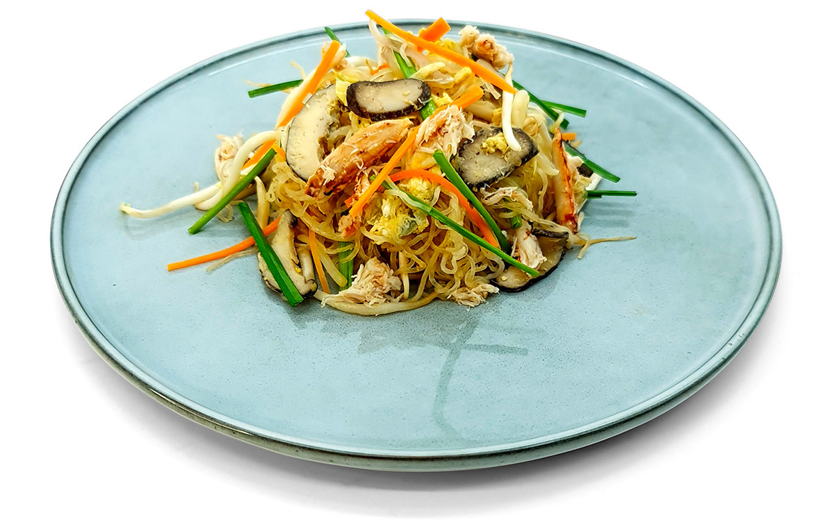 TANGHOON SALTATI CON POLPA DI GRANCHIO