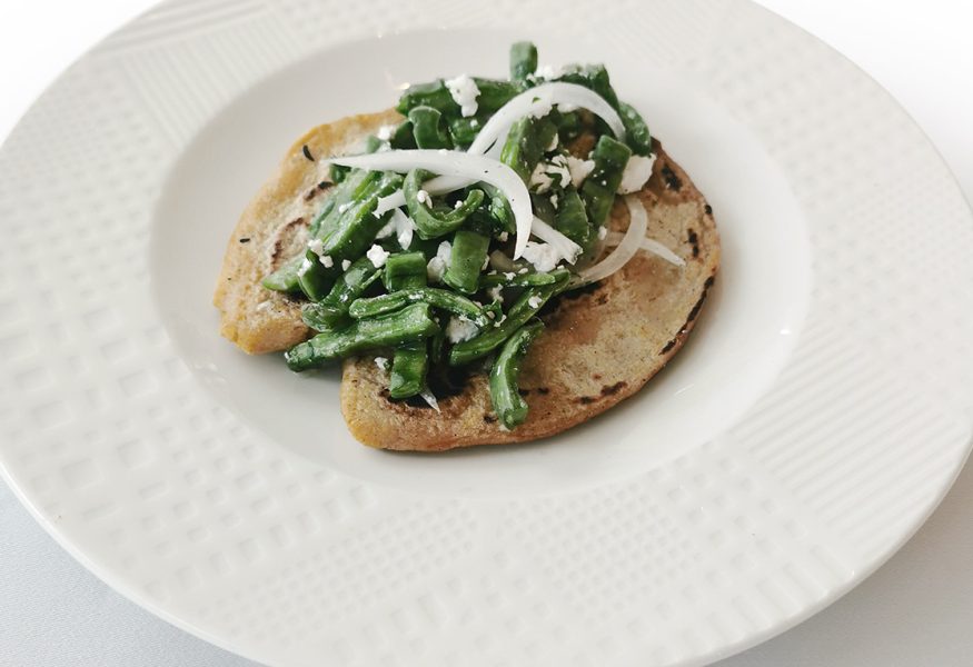 Tlacoyos con le fave