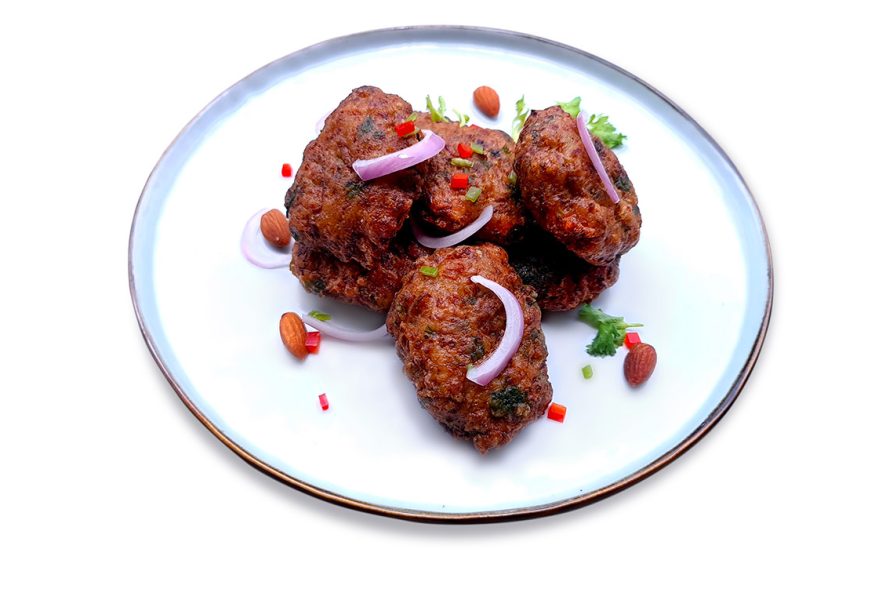 Vadai di cavolfiore e mandorle