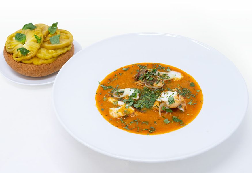Zuppa di pesce del Mediterraneo