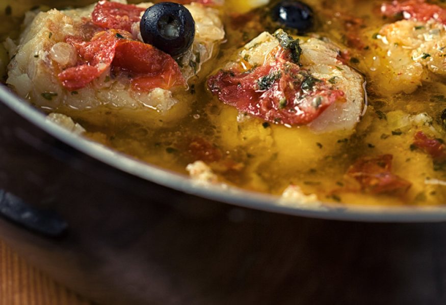 Salt cod, Mediterranean style