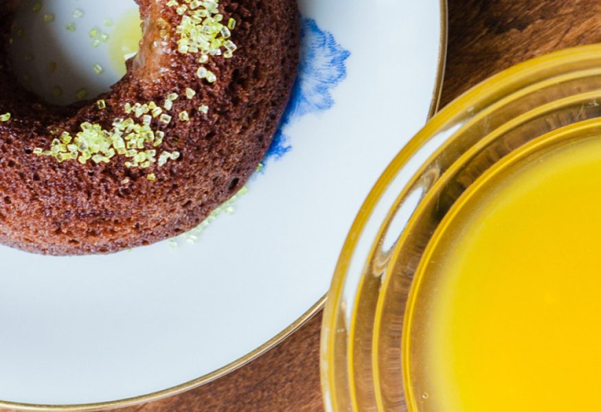 Quick orange bundt cake