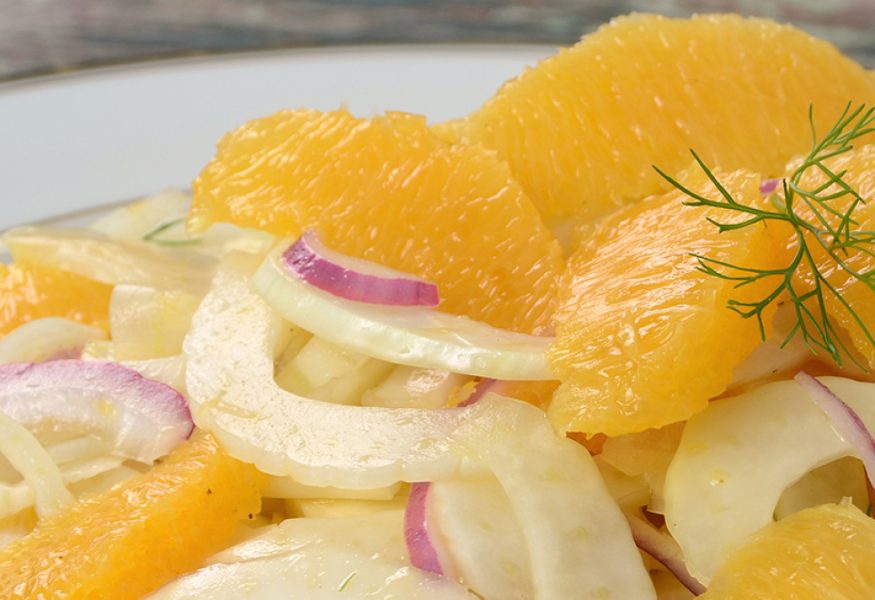 Insalata di finocchi e arance