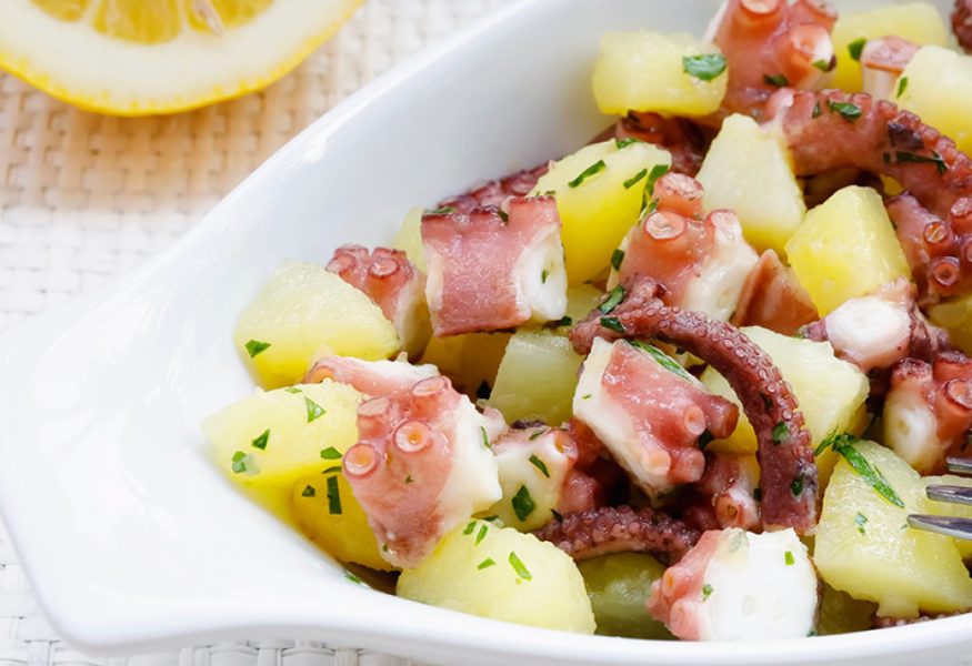 Insalata di polpo e patate