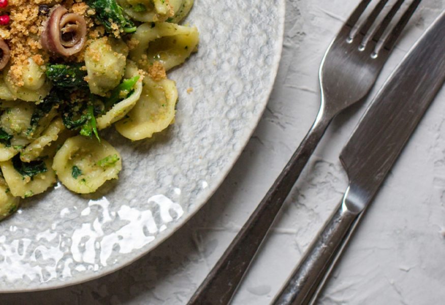 Orecchiette con cime di rapa