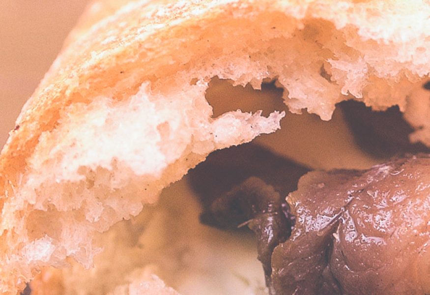 Pagnottelle con alici marinate e finocchi