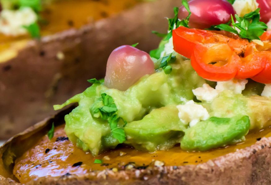 Patate e guacamole