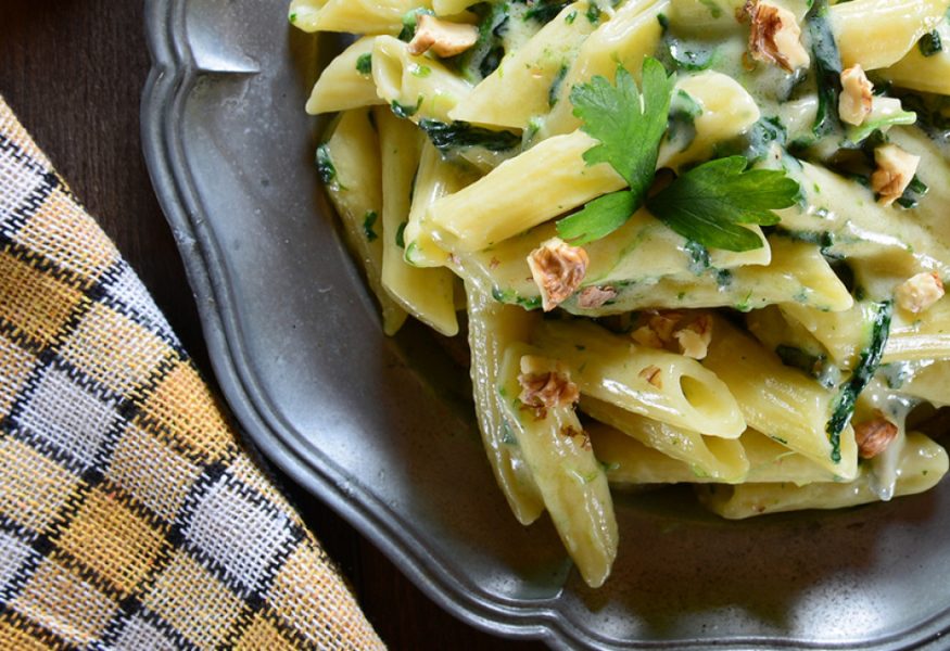 Penne bieta e ricotta