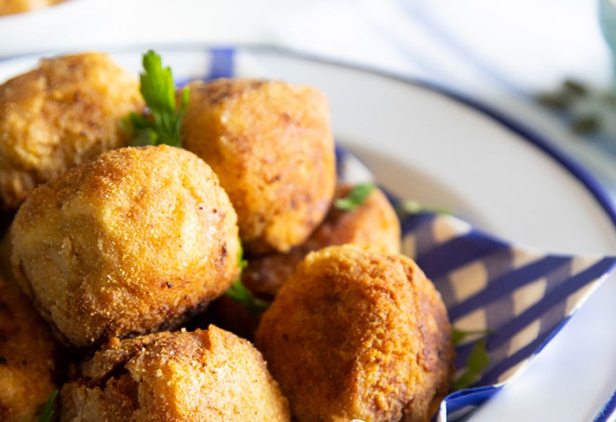 Polpette di ceci e patate