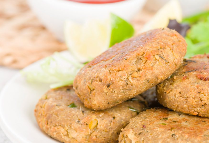 Polpettone di ceci e carote