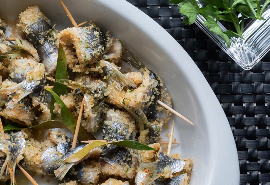 Sarde siciliane alla Beccafico