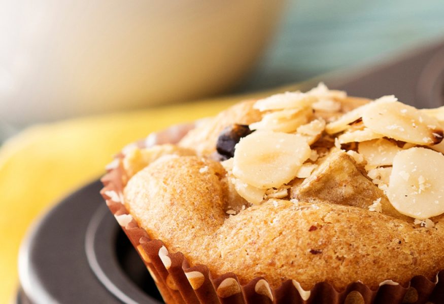 Sformatini dolci di pane e mandorle