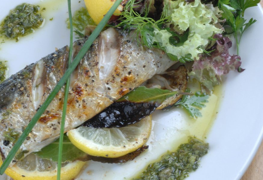 Sgombro in salsa verde