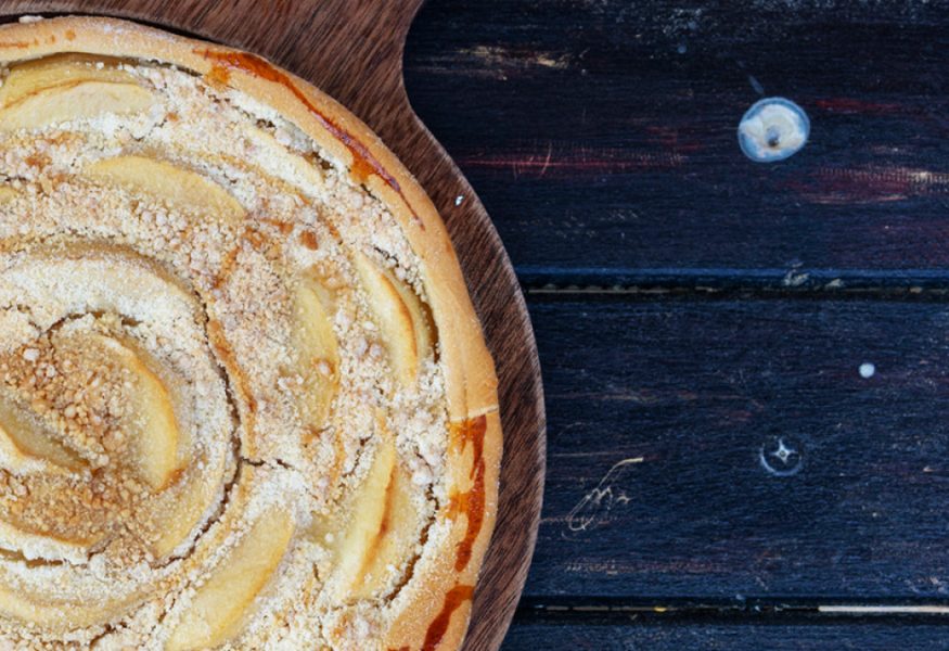 Torta di mele allo yogurt