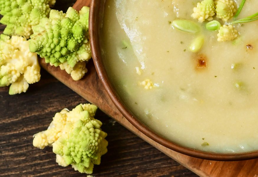 Vellutata di broccolo romano